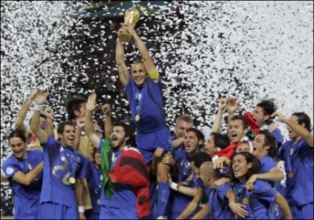 La victoire � l'Italie